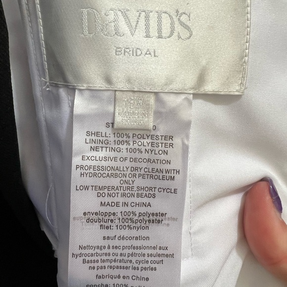 Davids Bridal Dress Used - Picture 7 of 8